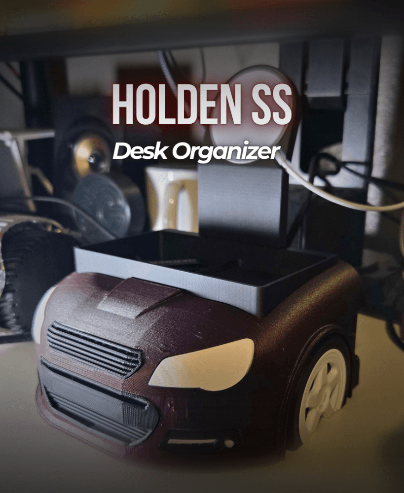 Holden SS Desk organizer 3d model