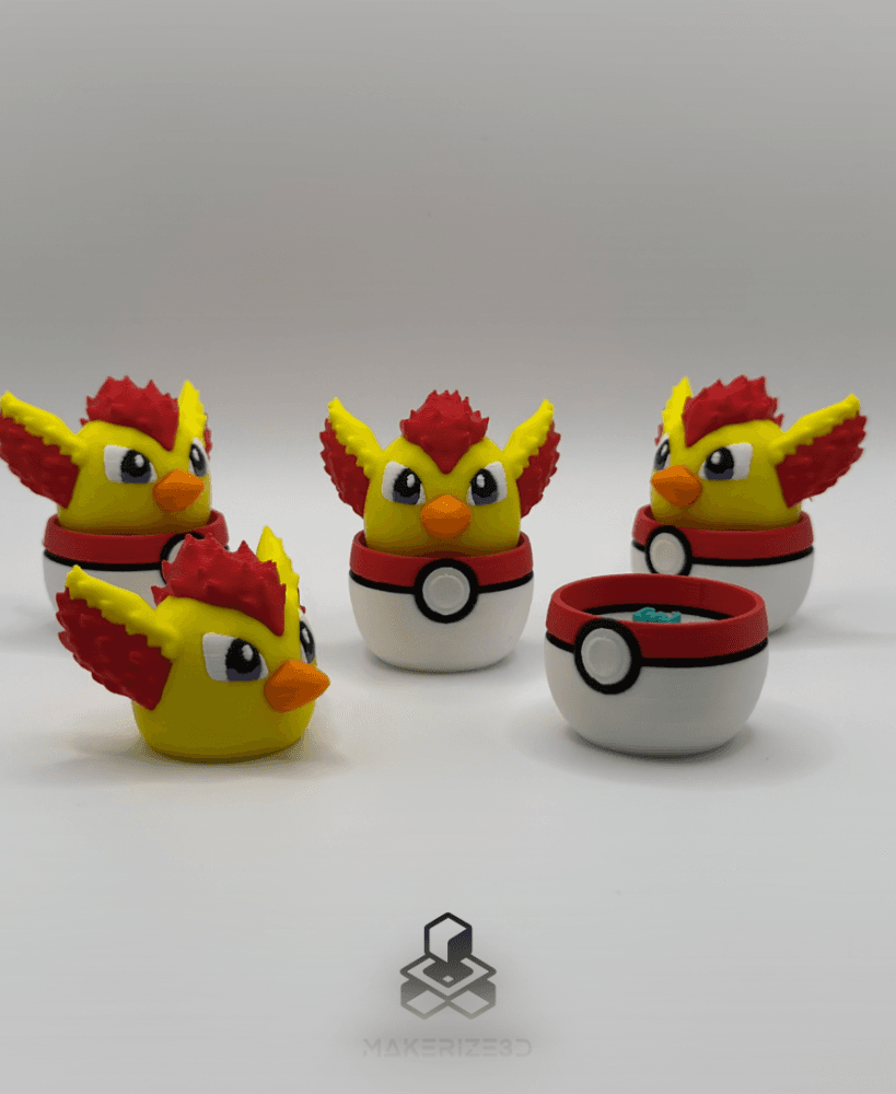 Moltres Clicker 3d model