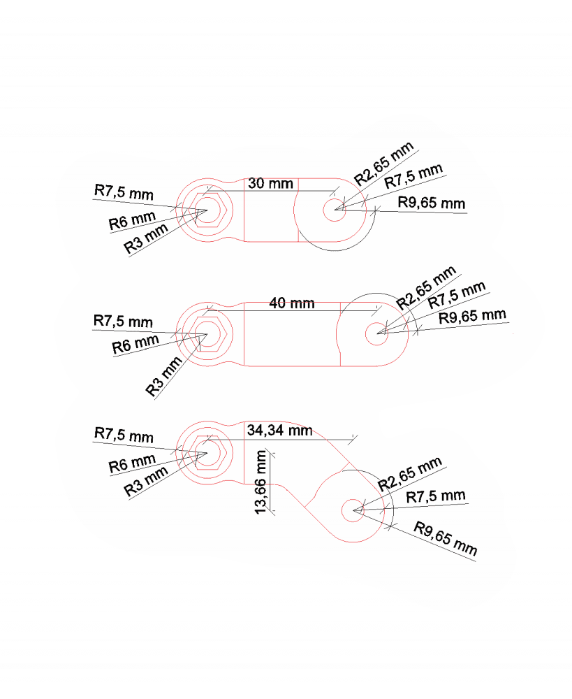 SJCAM SJ4000 Misc Connection Parts 3d model