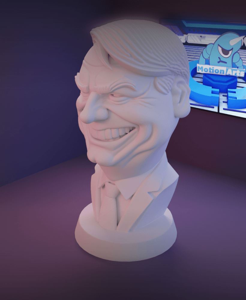 Jair Bolsonaro.stl 3d model