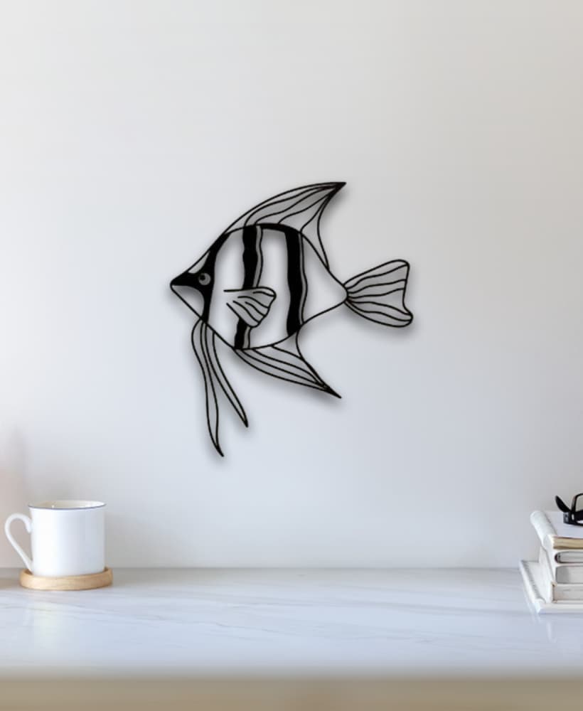 Fish Wall Art 3d model