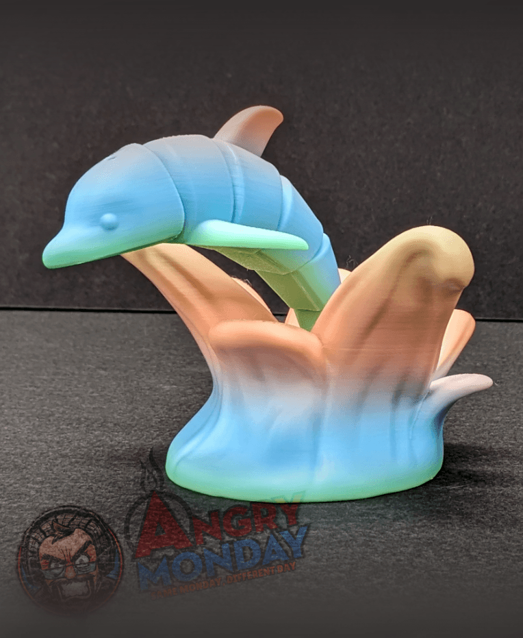 Flexi Figit Dolphin 3d model