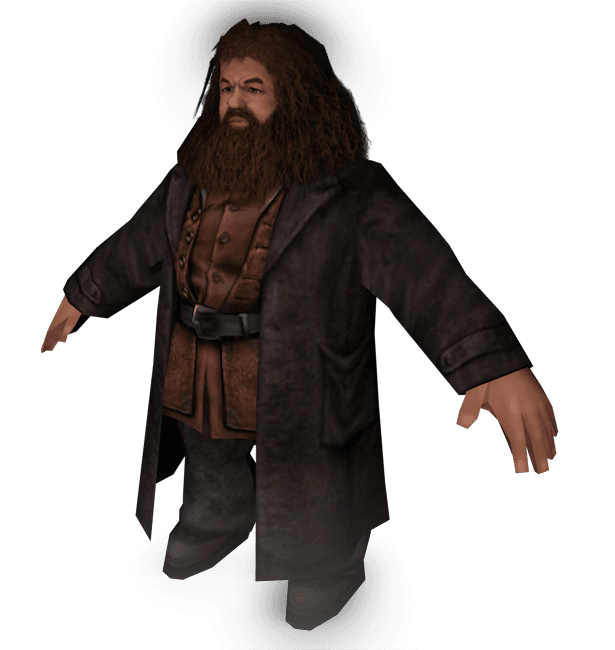 Rubeus Hagrid 3d model