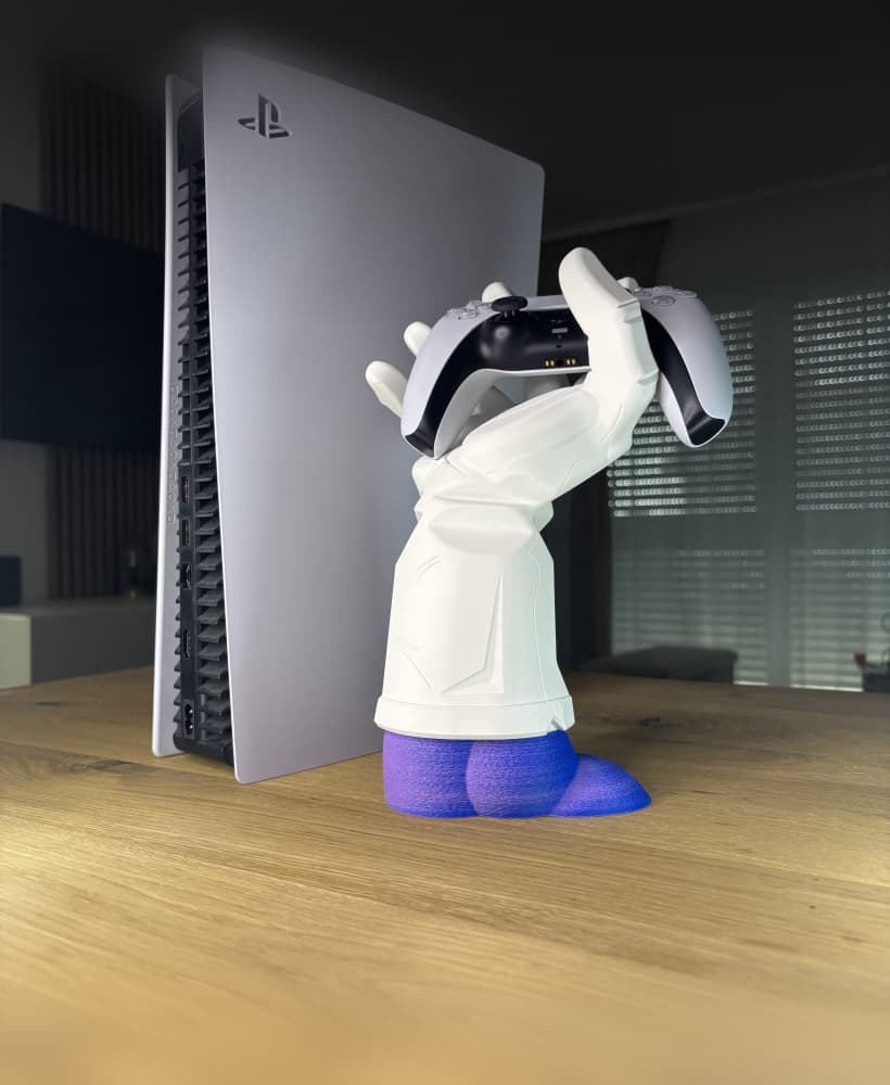 Universal Controller Stand - Inspired by Vegeta from Dragonball - Fan Art 3d model