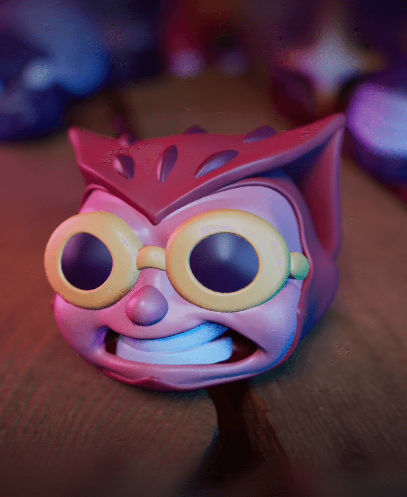 Li'l Nite Owl - #MASKtober - Watchmen Classic Comic Fanart Collectible 3d model