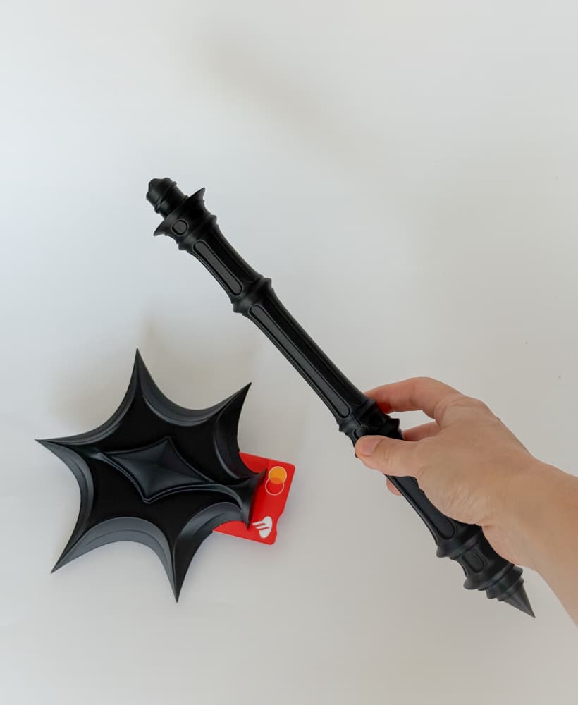 Gothic Credit Card Wand 3d model