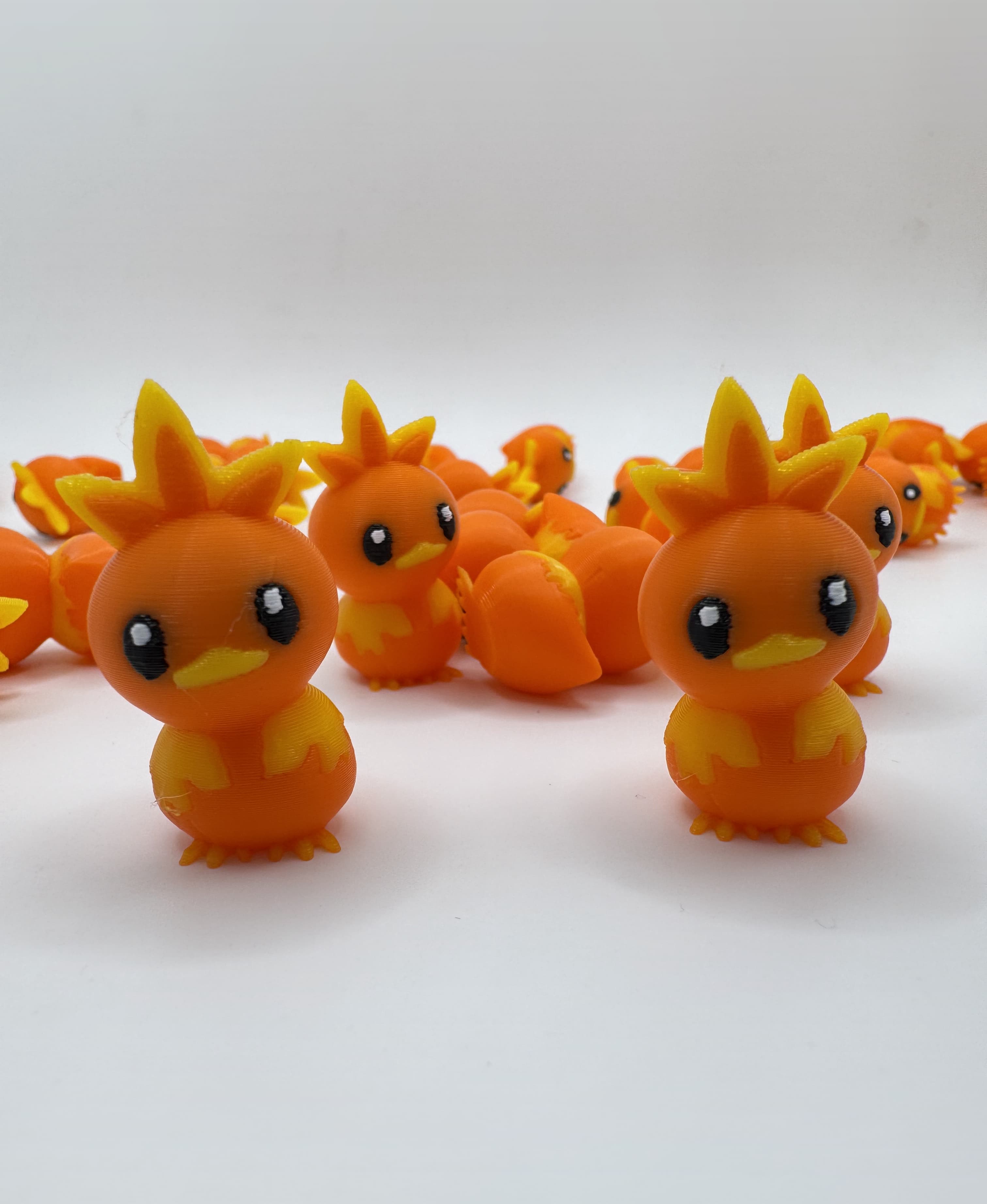 Torchic (no support, 3mf included) 3d model
