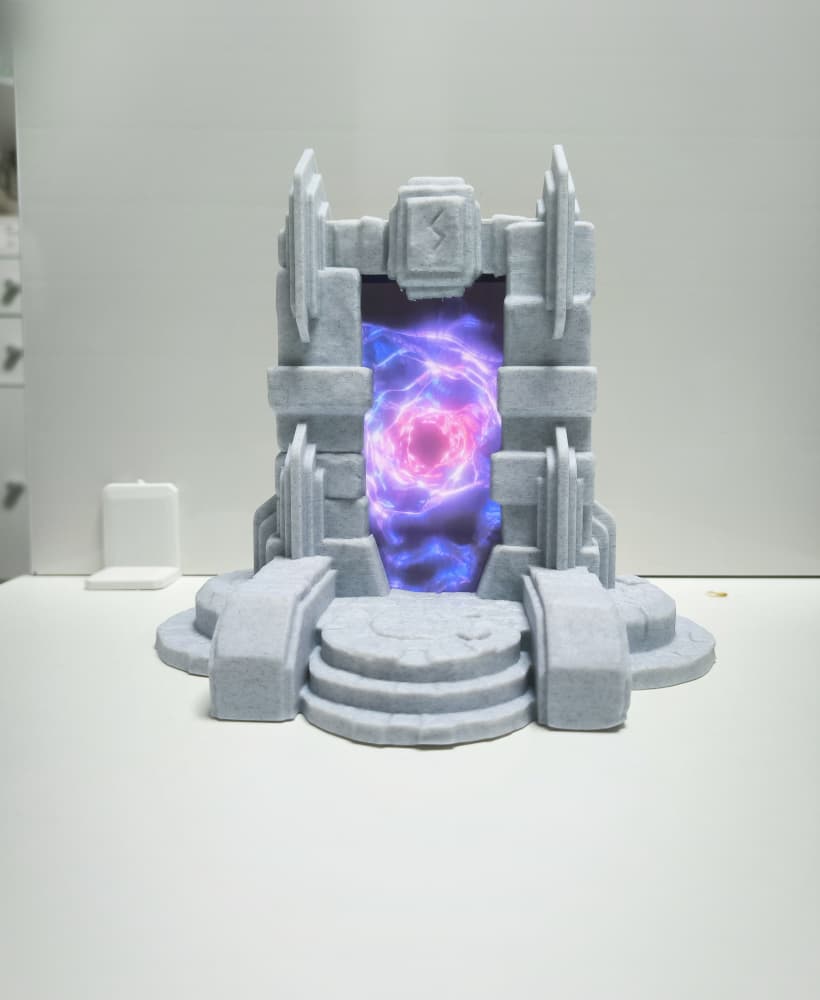 Archway Portal Phone Holder 3d model