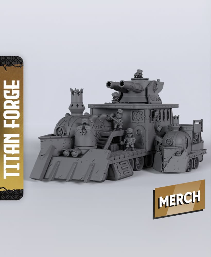 ChoCho Titan - With Free Dragon - 5e DnD Inspired for RPG and Wargamers 3d model