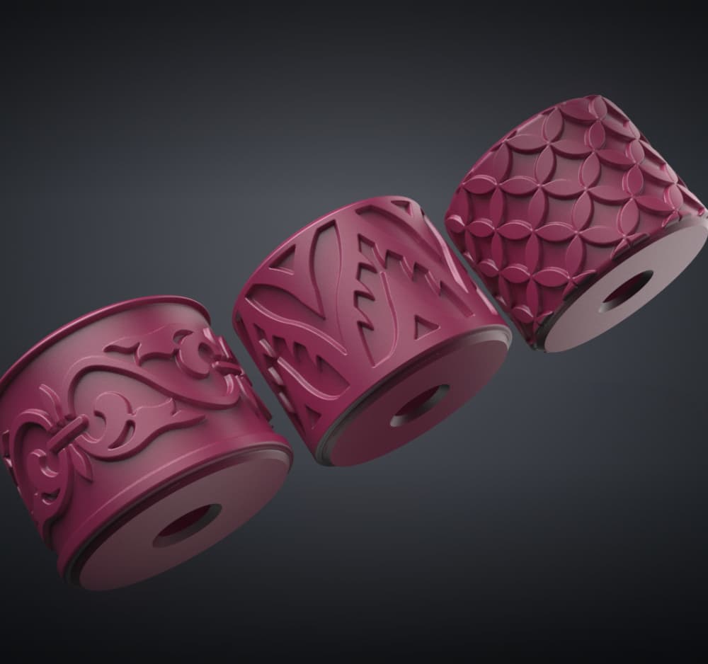 Texture Rollers Renaissance middle Vol.4 (10-12) 3d model