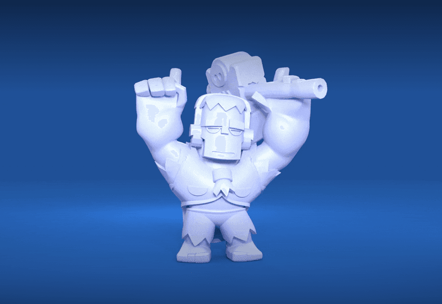 Frank (Original) - Brawl Stars 3d model