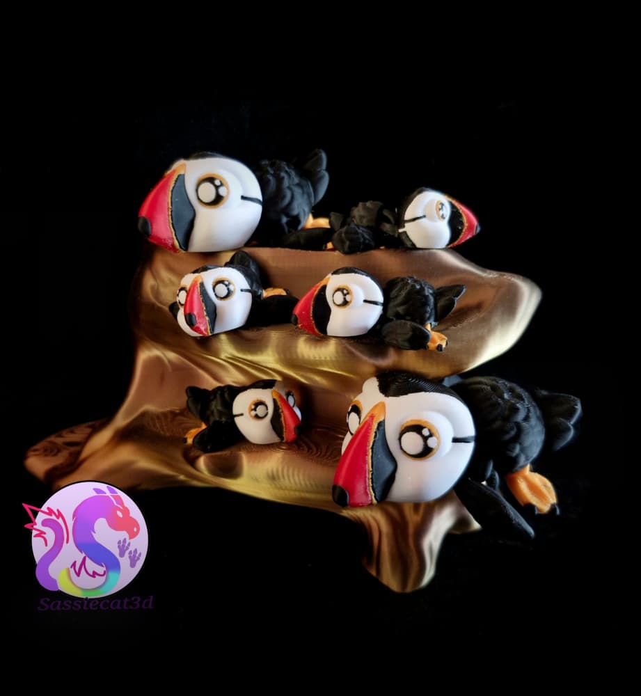 Atlantic Puffin Hatchlings (Personal Use) 3d model