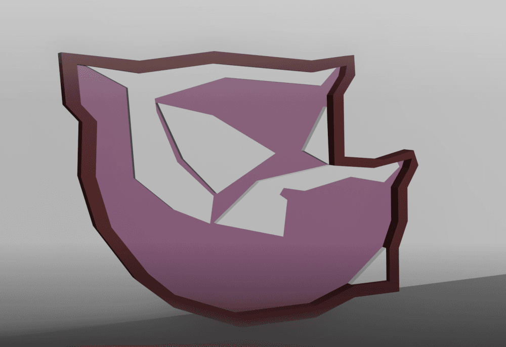 THE Murray Badge Symbol 3d model