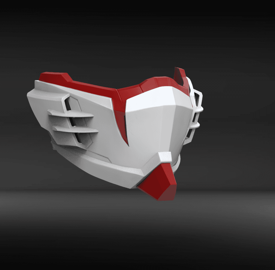 Fortune - Mecha Mask. 3d model