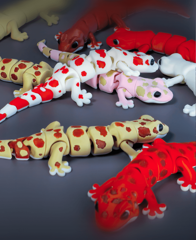 3DL Gecko 3d model