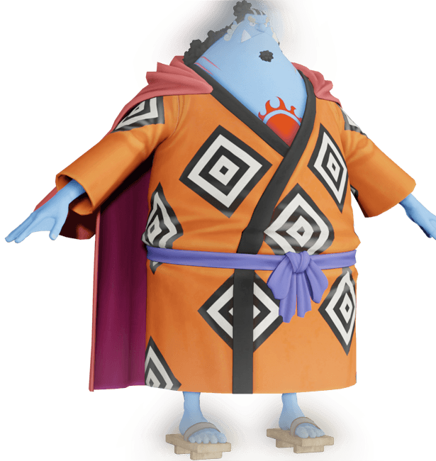One Piece Jinbe 3d model