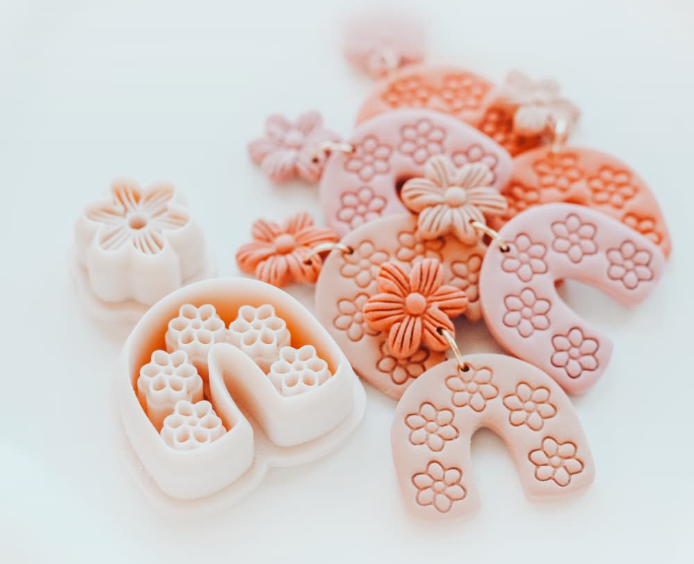 Floral Arch Clay Cutter Set 3d model