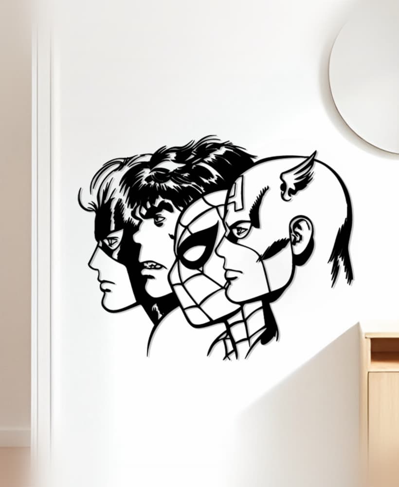 Avengers Wall Art, Wall Decor, Home Decor 3d model