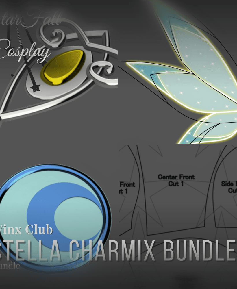 Stella Charmix Bundle 3d model