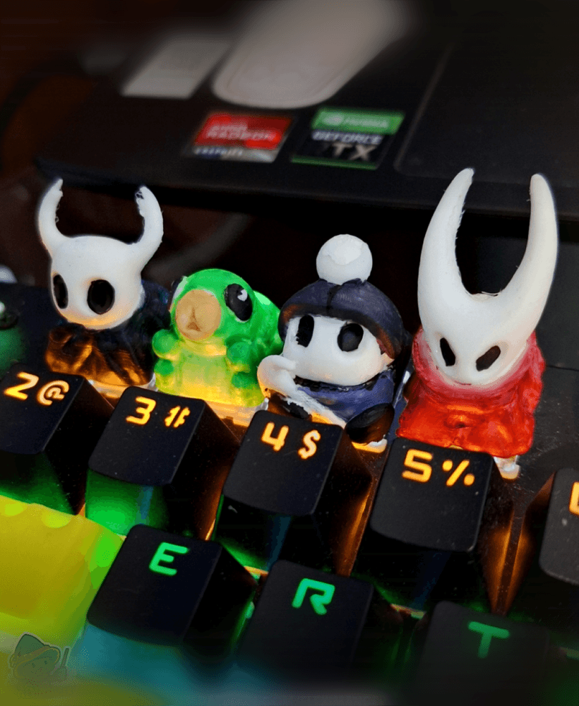 Hollow Knight Keycaps 3d model
