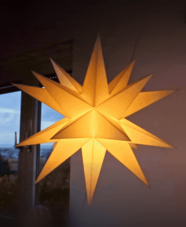 Star of Bethlehem Lamp 3d model