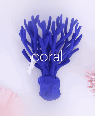 Coral | Wall Mounted 3d model