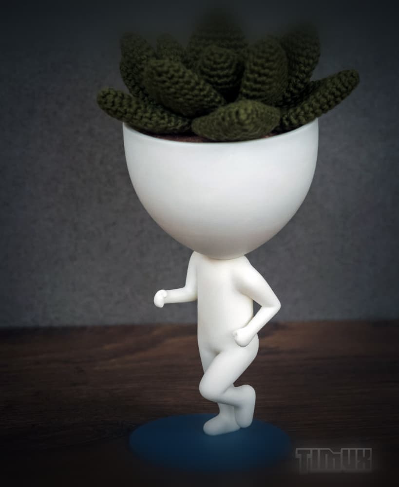 ROBERT PLANT RUNNING 3d model