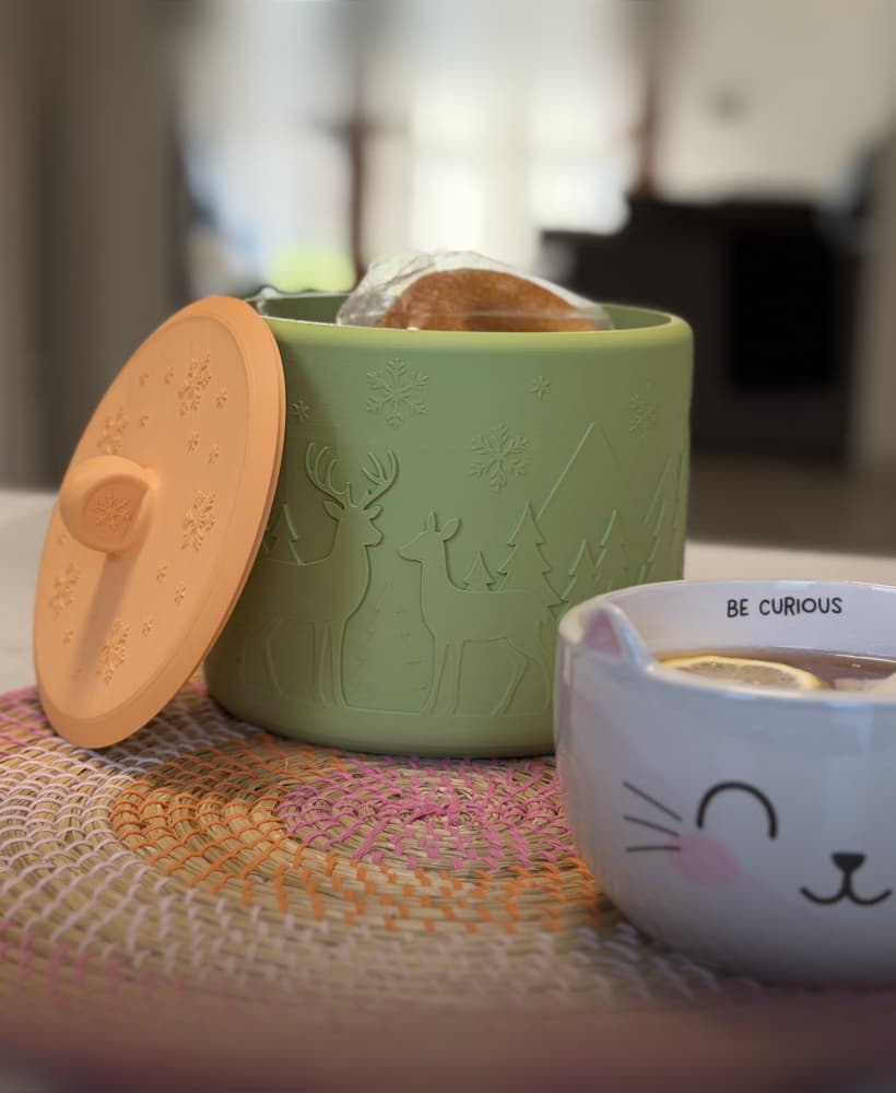 CHRISTMAS TREAT HOLDER 3d model
