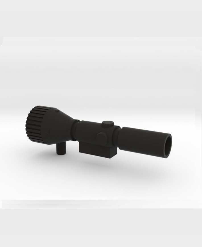 Megatron Action Master Scope Transformers 3d model