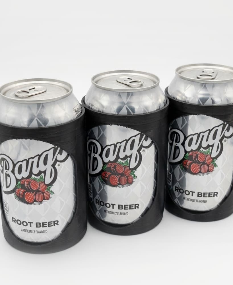 BEER/SODA 12OZ CAN HOLSTER - SODA HOLSTER - CAN HOLSTER 3d model
