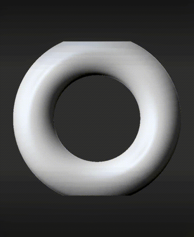 Ring Vase 3d model