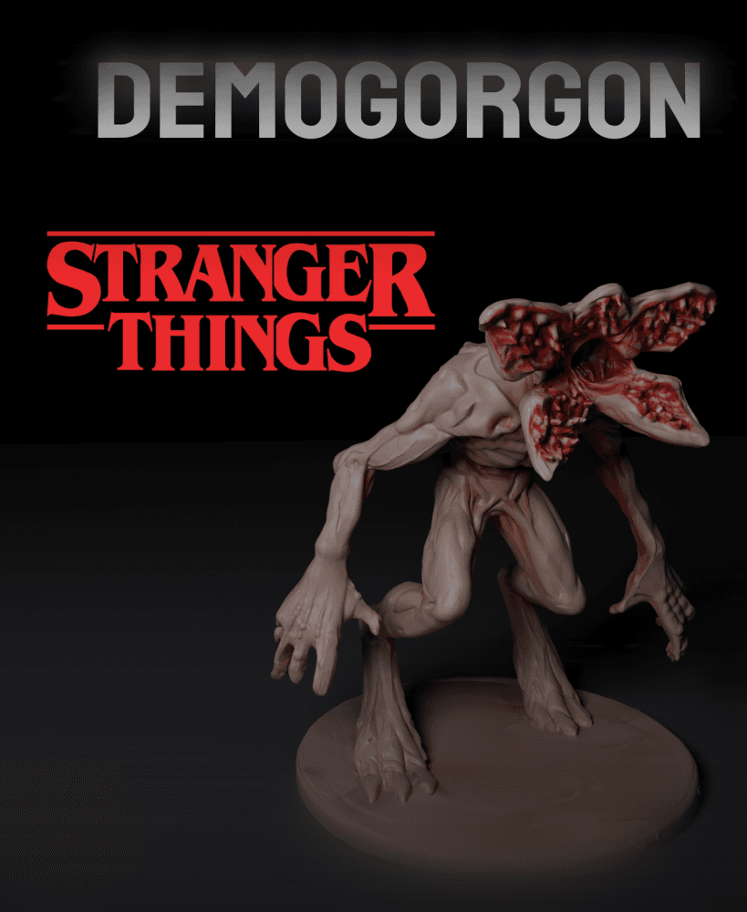 Stranger Things Demogorgon 3d model