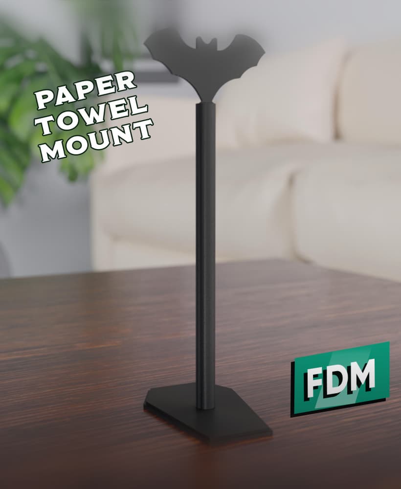 Halloween - Paper Towel Holder 3d model