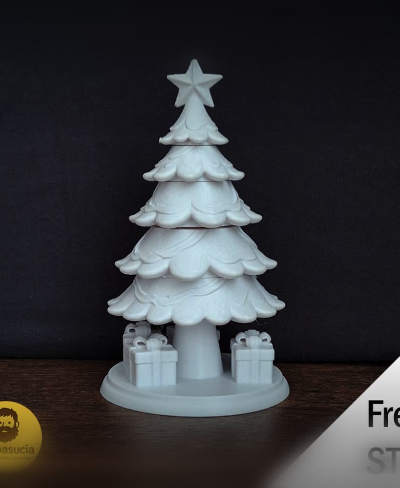 Christmas Tree For Free 3d model