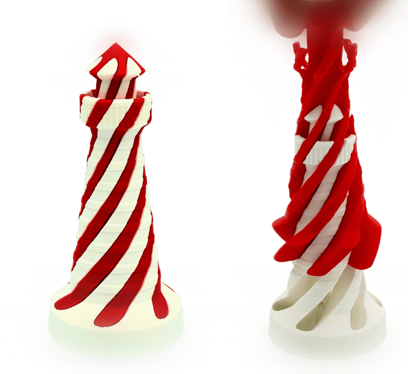 Lighthouse Spiral Passthrough Fidget 3d model