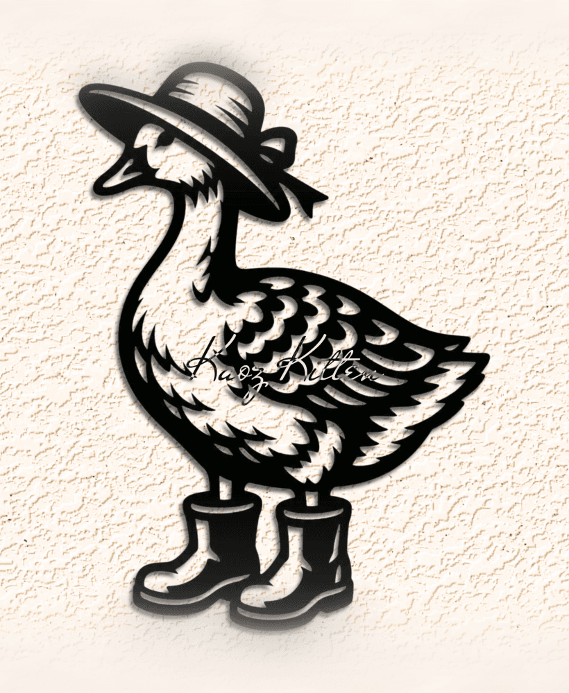 GOOSE wALL aRT hOME dECOR 3d model