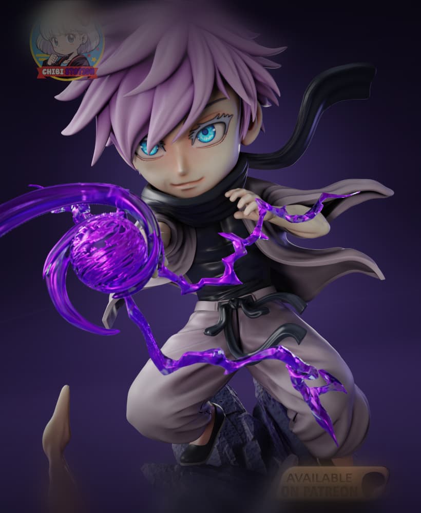 Gojo Jujutsu Kaisen Chibi - Premium Collectible 3d model