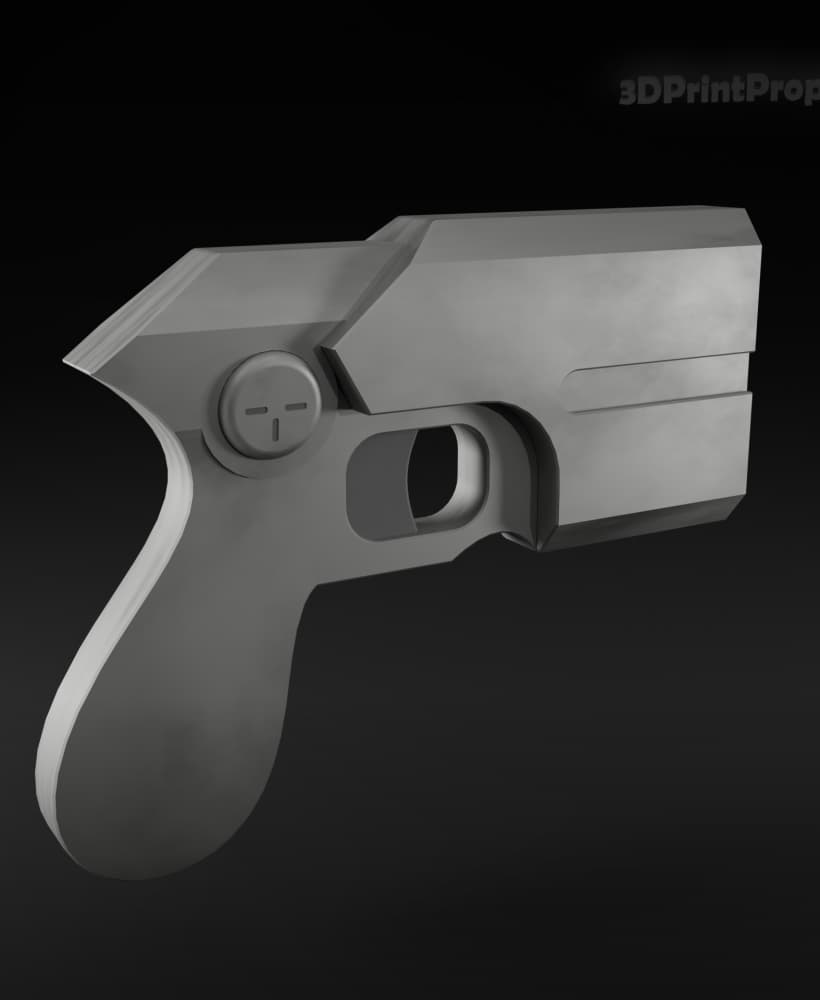 Gun for Crowd Ball from The Irregular At Magic High School 3d model