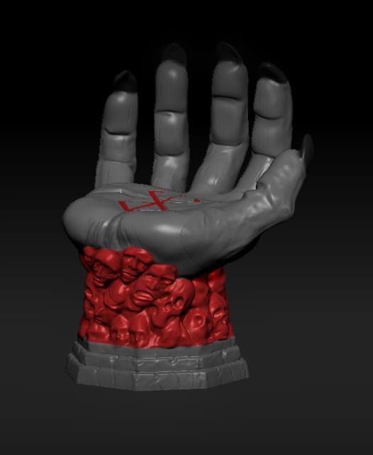 Berserk lounge chair 3d model