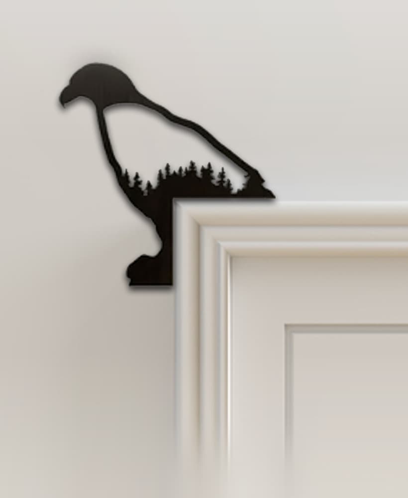 Bird Door Corner Decor 3d model