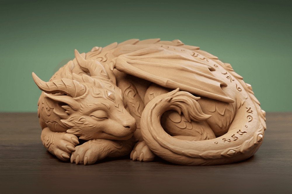 The Slumbering Dungeon Dragons Series: #19 3d model