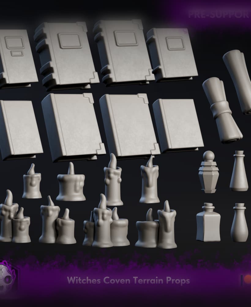 Revena's Coven | Terrain Bits 3d model