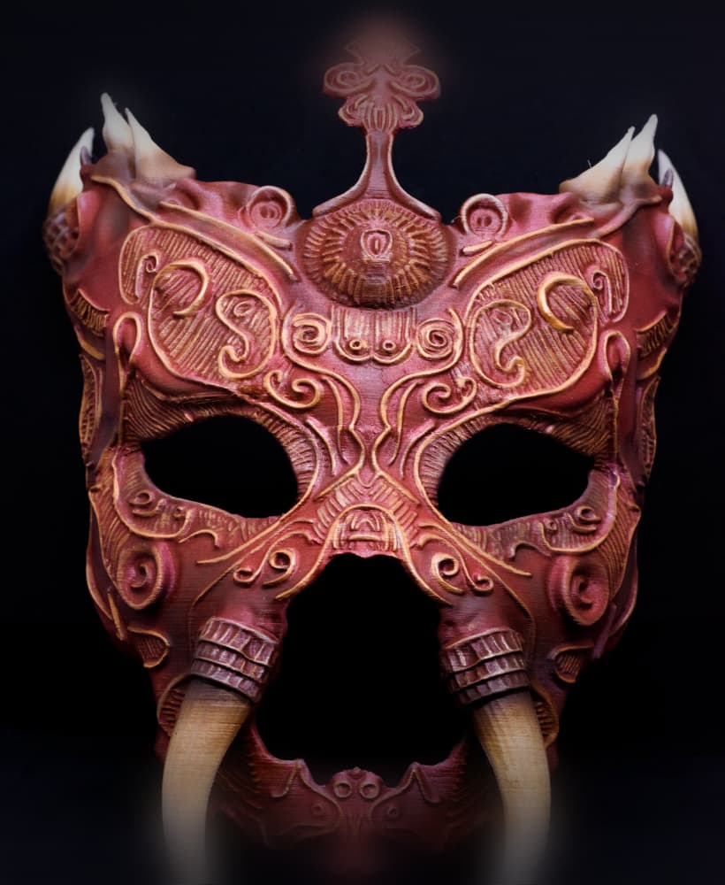Hanya Predator Mask 3d model