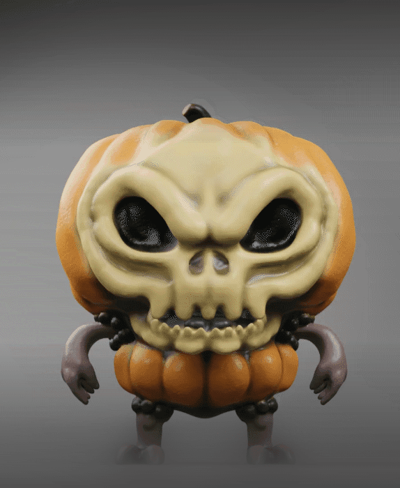 Calaveraza Halloween 3d model