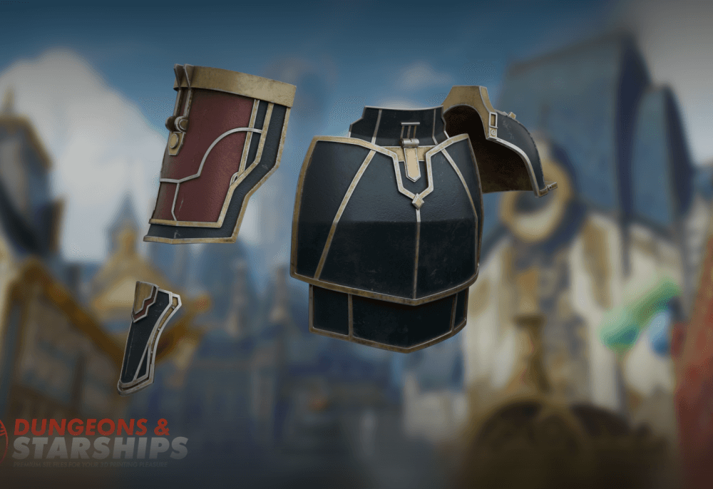 Jayce's Armour - Arcane 3d model