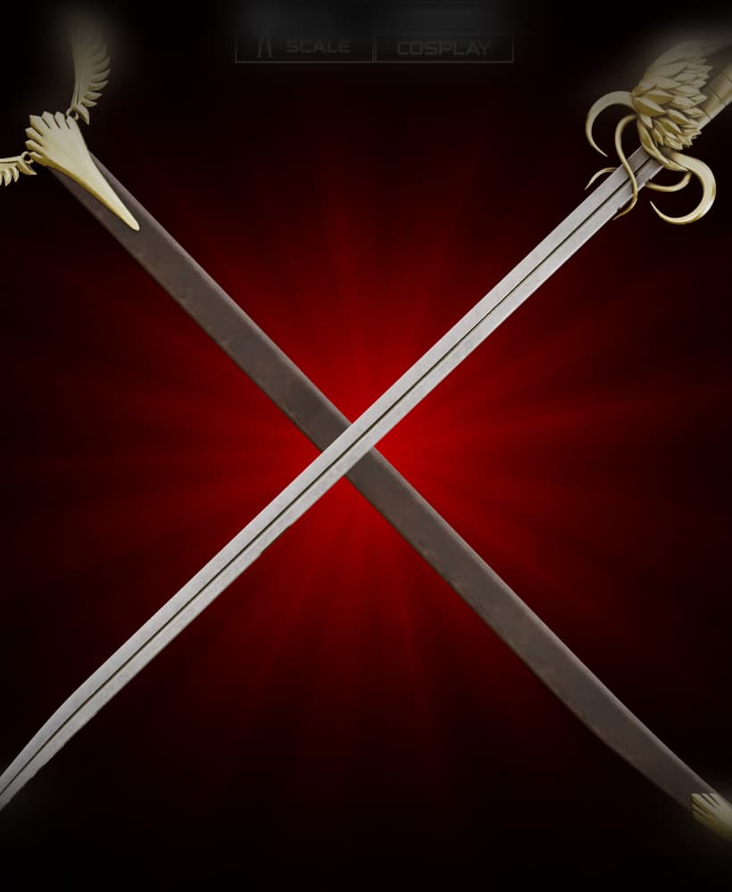 GRIFFITH RAPIER ULTIMATE BUNDLE life size cosplay - Berserk Fan Art STL 3d model