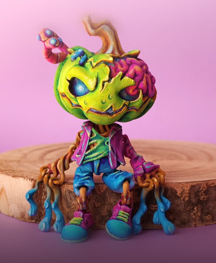 Rotten Pumpkin, September 2024 Exclusive 3d model
