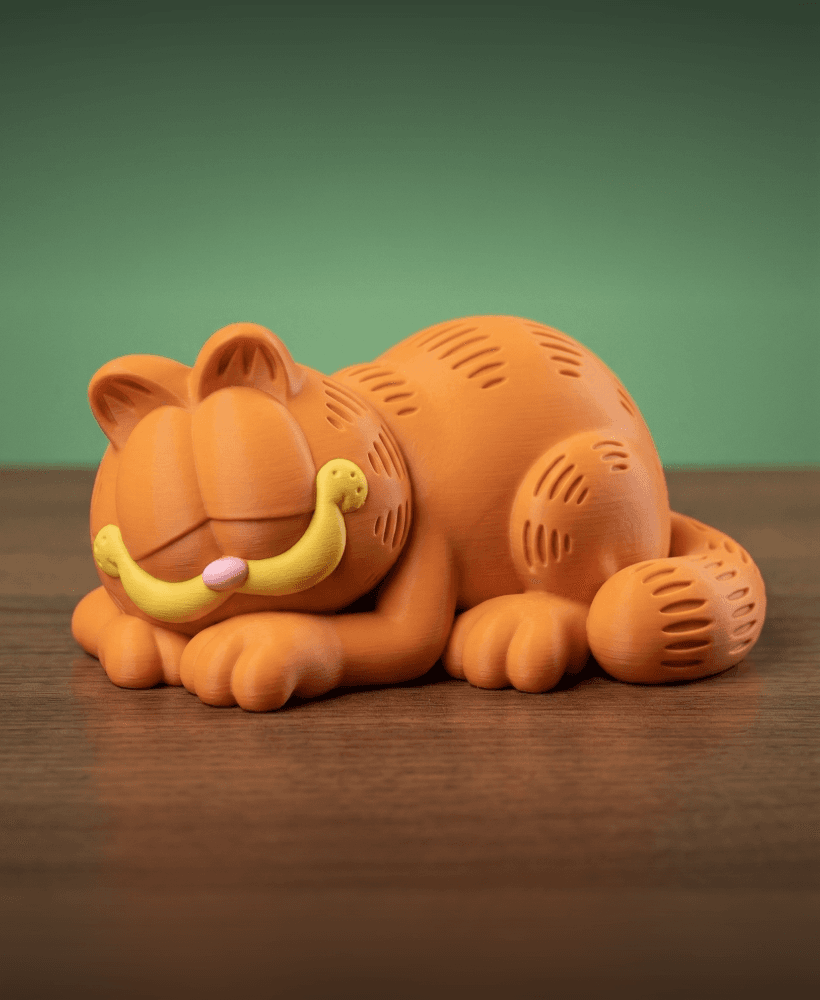 The Garfield Sleeping Desk Series: #1 3d model