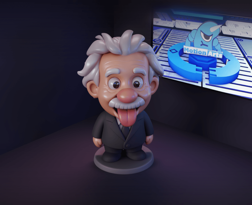 Albert Einstein.stl 3d model