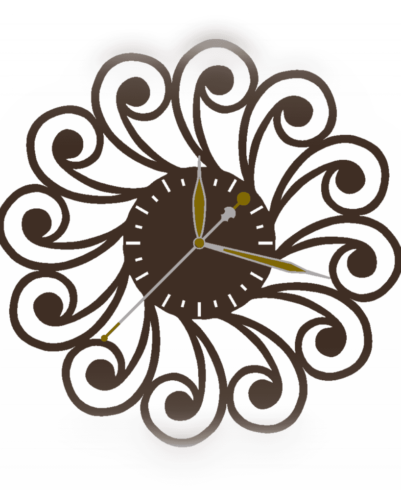WALL CLOCK FACE 3d model